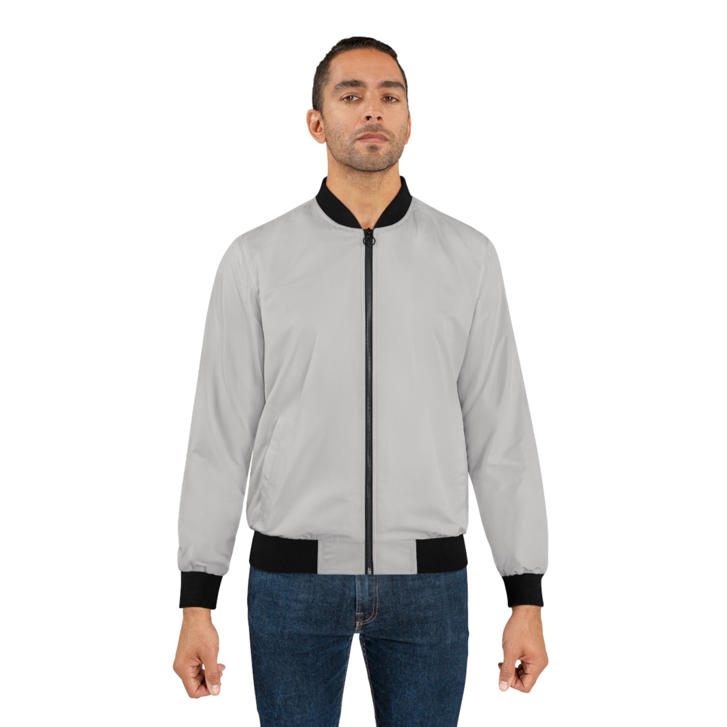 Bomber Jacket — Gothic Tree Graveyard Illustration